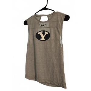 Nike Women's BYU Tank Top - Gray